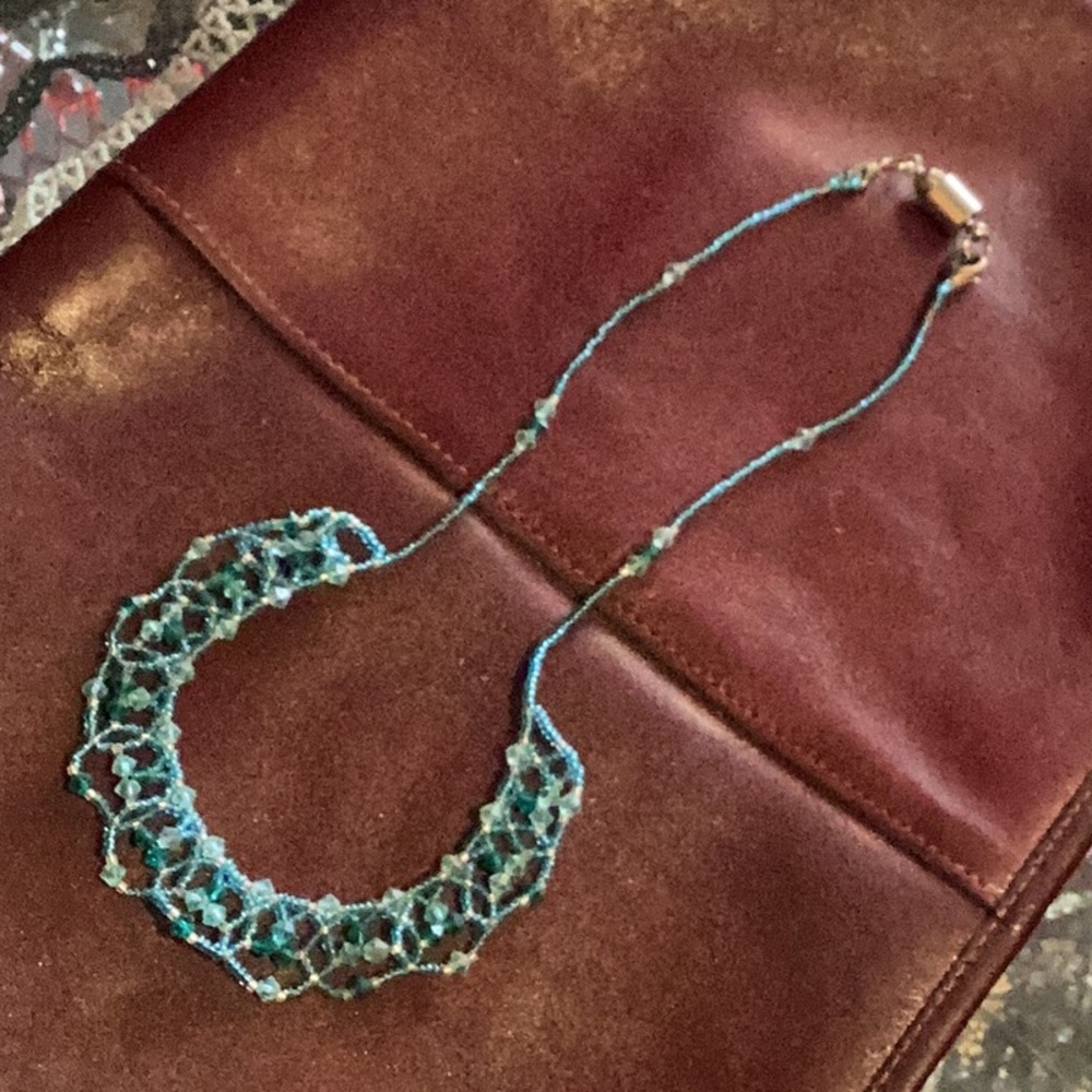 Beaded handmade necklace
